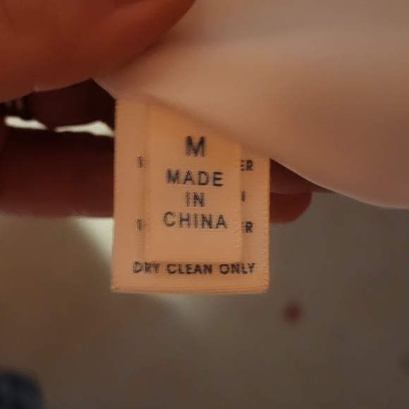 Rebecca Minkoff Blue to Tan Ombre Zip Up Jacket Size Medium - Picture 8 of 10